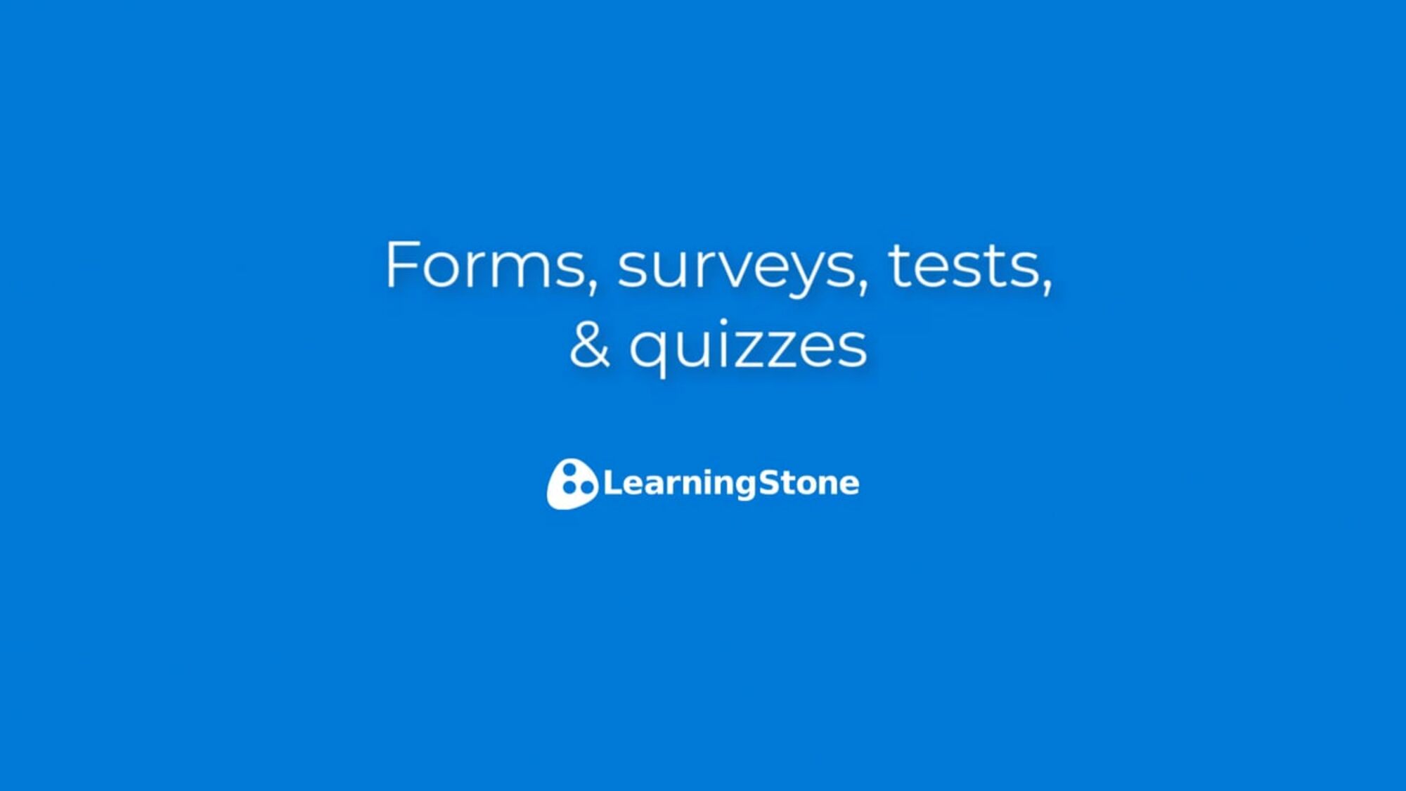 702 Forms, Surveys, Tests & Quizzes